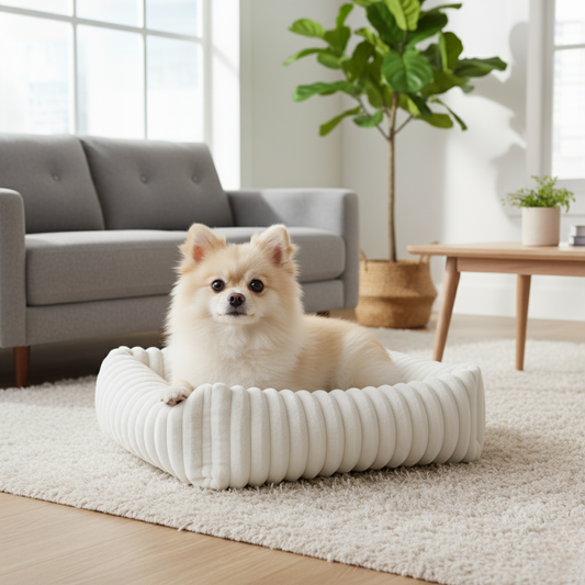 Panier douillet pour chien