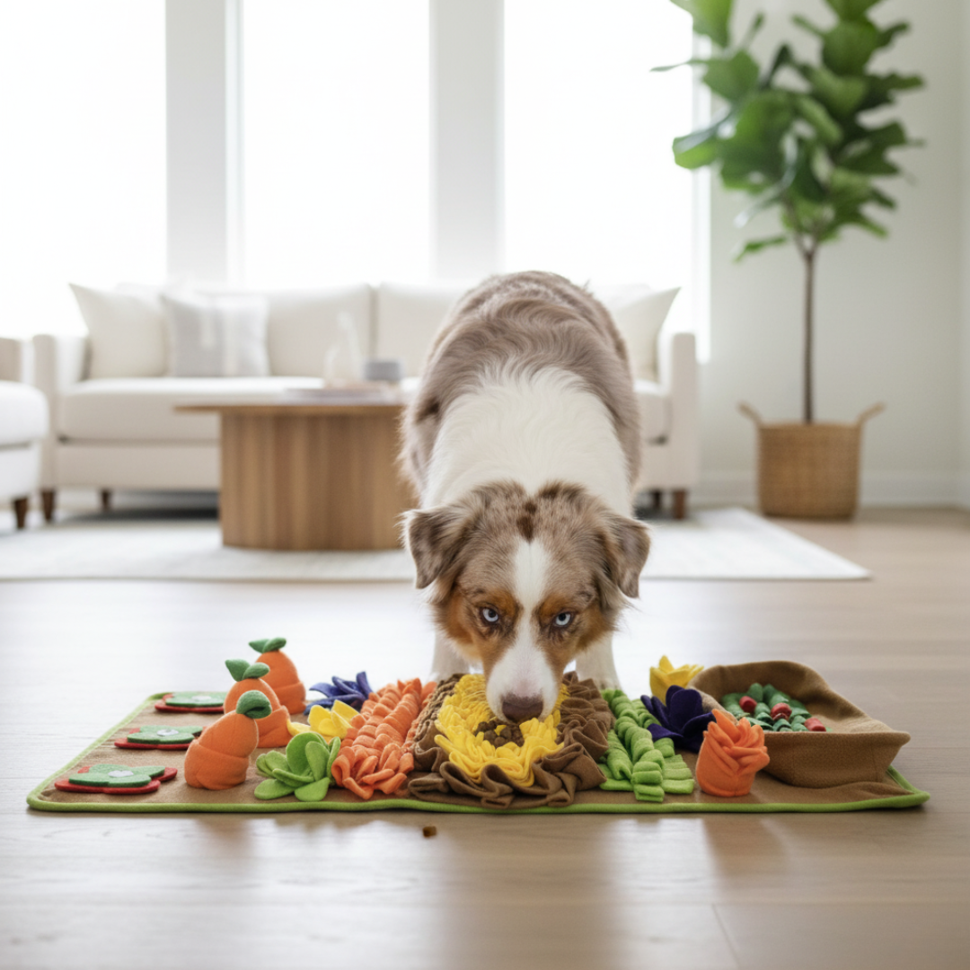 Tapis de fouille pour chien