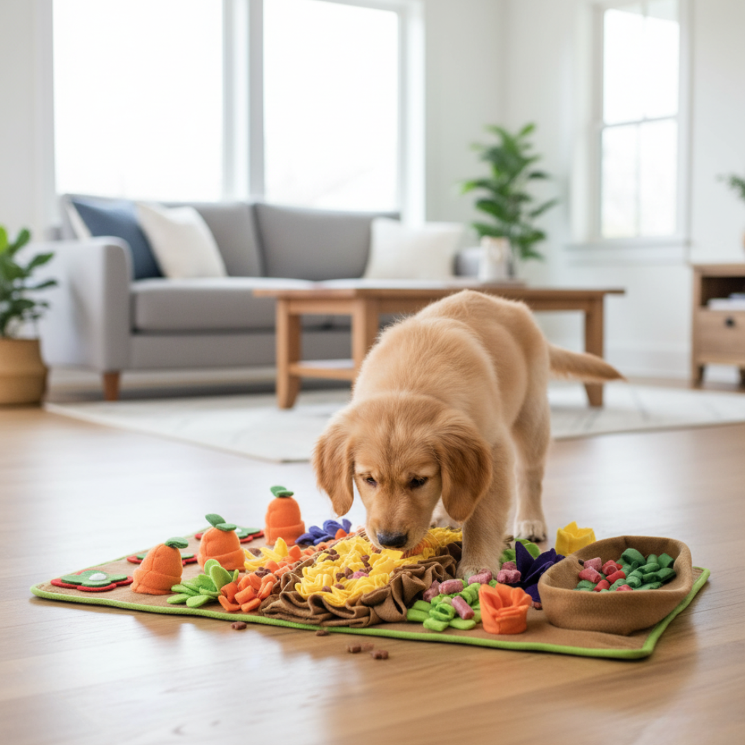 Tapis de fouille pour chien