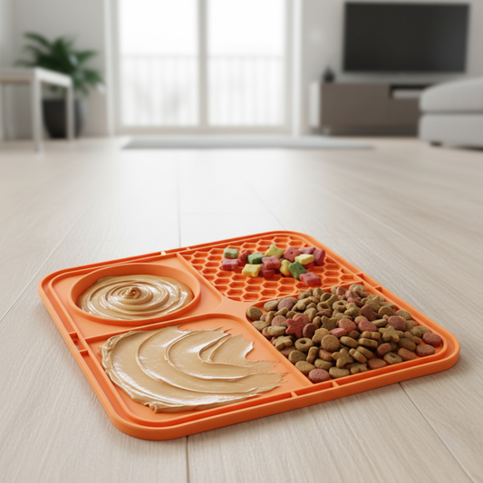 Tapis de léchage pour chien