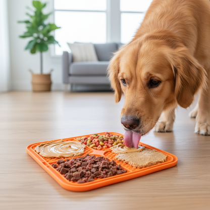 Tapis de léchage pour chien