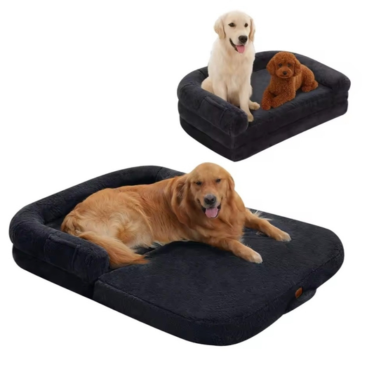 Lit pliable pour chien anti-stress
