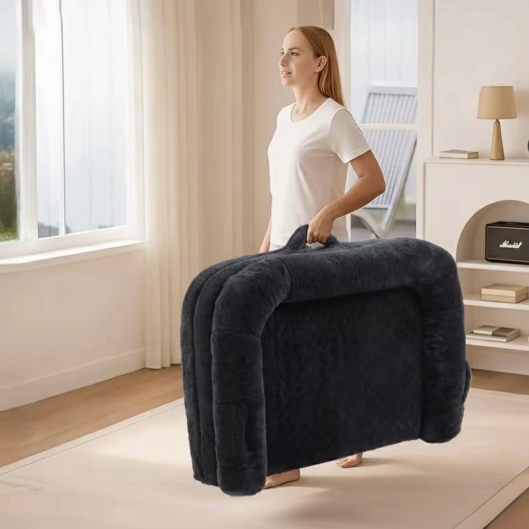 Lit pliable pour chien anti-stress