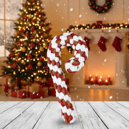 Jouet à Mâcher de Noël – Canne à Sucre