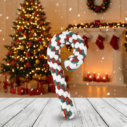 Jouet à Mâcher de Noël – Canne à Sucre